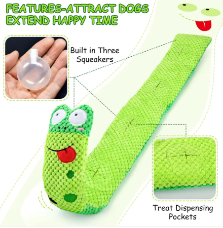 Snuffle Squeak Dog Puzzle Toy