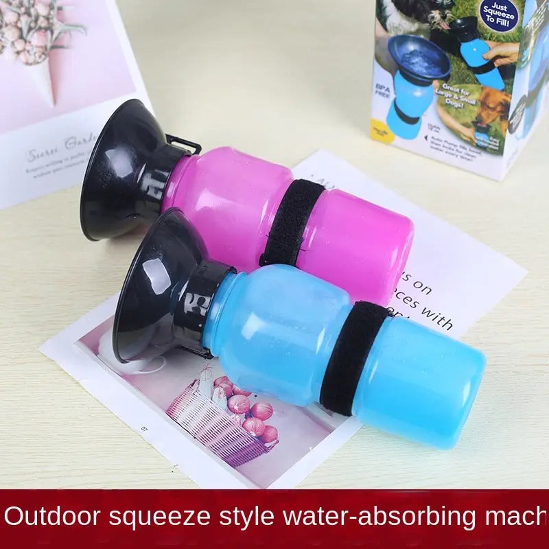 Portable Leak-proof Dog Water Fountain for Outdoors