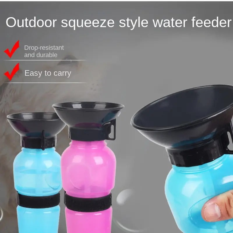 Portable Leak-proof Dog Water Fountain for Outdoors
