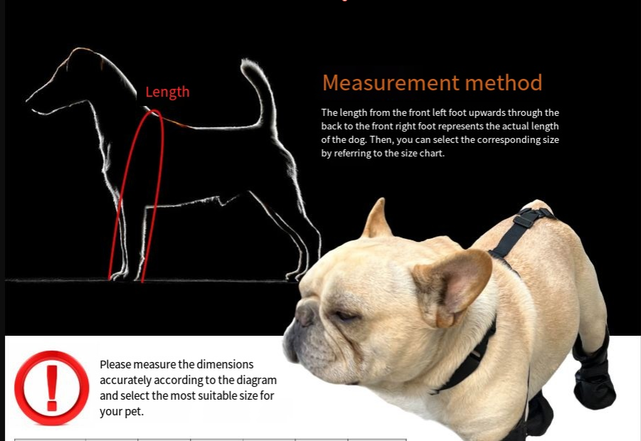 Waterproof Adjustable Dog Boots