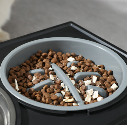 Elevated Steel Dog Bowl