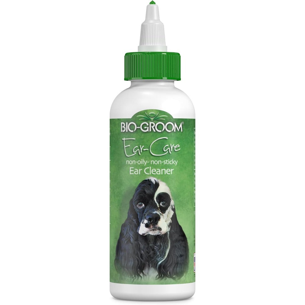 Bio-Groom Ear-Care Dog Ear Cleaner – Dog Ear Care Cruelty-Free Made in USA Dog Ear Drops Gentle Wax Remover Pet Ear Cleaner for Dogs and Cats – 8 fl oz 1-Pack