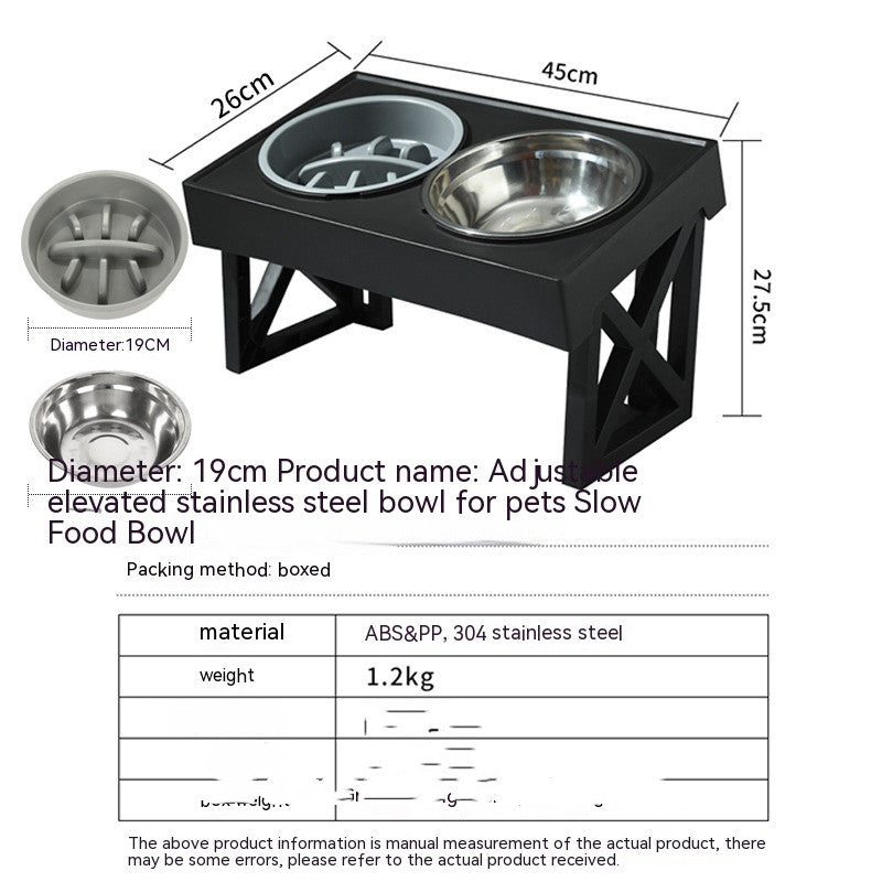 Elevated Steel Dog Bowl